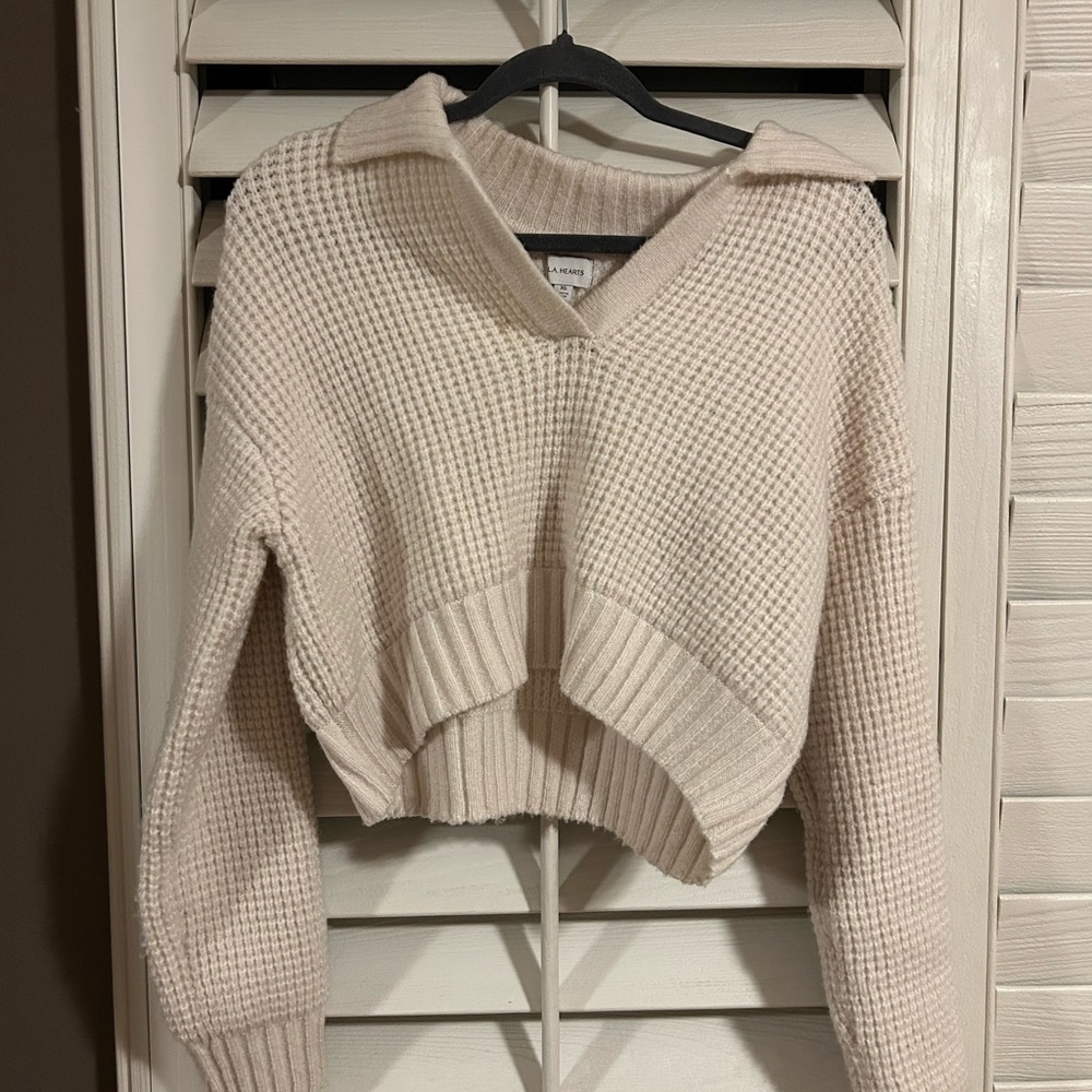 Cozy Cream Knit Sweater
